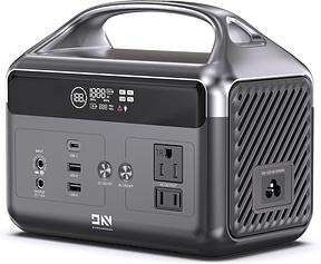 DaranEner Portable Power Station, 192Wh LiFePO4 Battery Backup Solar Generator with w/2 300W (Peak 600W) AC Outlets, USB-C PD 60W Fast Charge, Power Bank for Camping, Outdoor, Home,Emergency