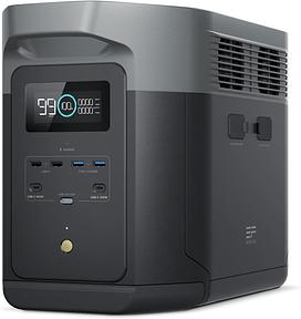 EcoFlow DELTA 2 Max tragbare Powerstation, 2048 Wh, 3000W Max Ausgang, LFP-Batterie