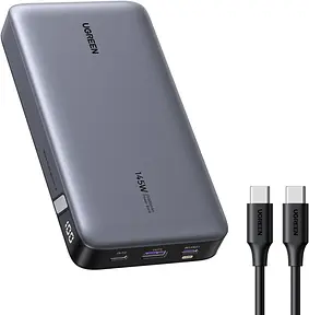 UGREEN Nexode Power Bank 25000mAh 145W, 2X USB-C+1x USB-A