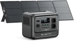 BLUETTI Elite 100 V2 Powerstation, 1024 Wh, mit 200-W-Solarpanel