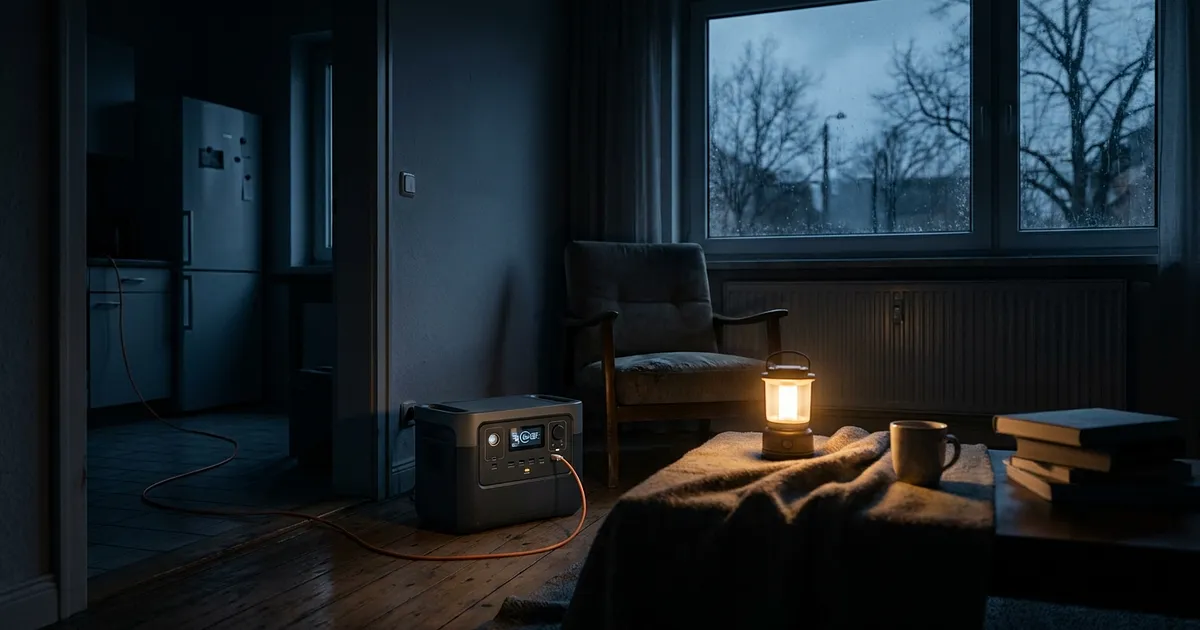 Power Station for an Autumn Blackout: How Much Capacity a Home Really Needs