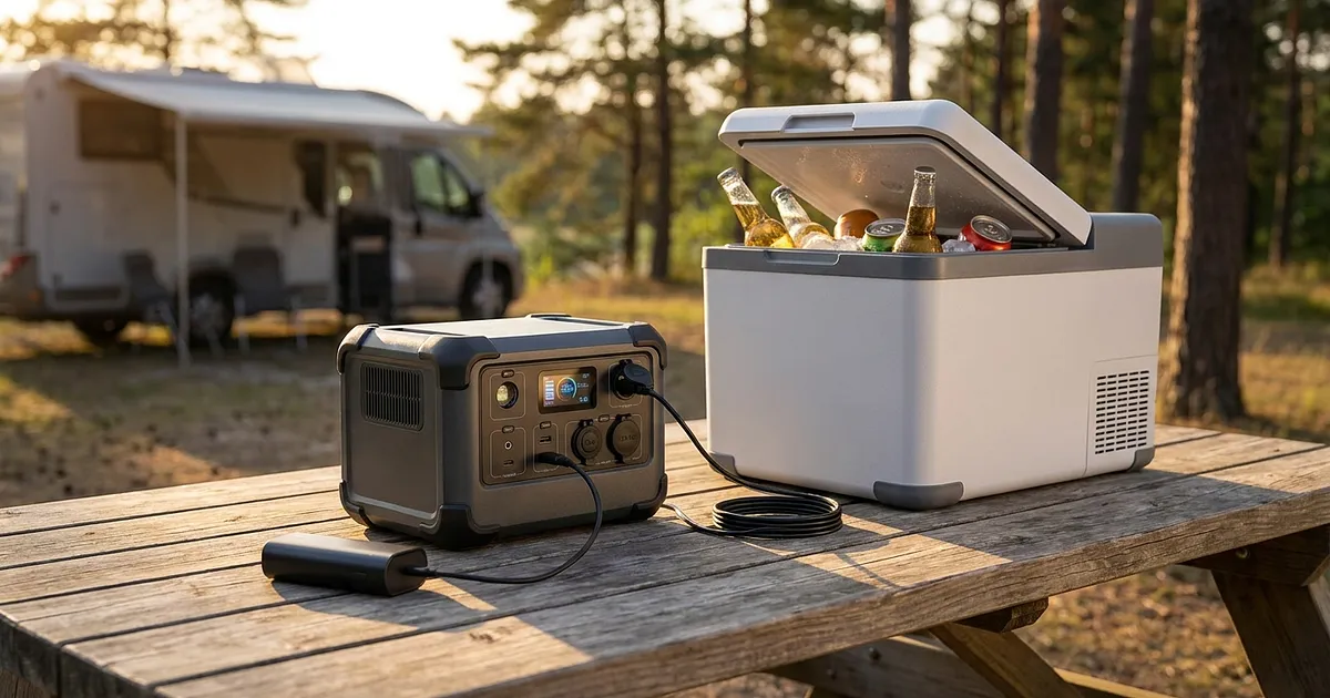 Power Bank or Power Station for a Cooler Box: What Capacity Actually Keeps Things Cold?