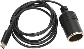 USB-C auf Kfz-Buchse Adapterkabel 15V 3A 45W