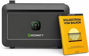 Growatt NOAH 2000 Batteriespeicher 2,048 kWh für Balkonkraftwerke