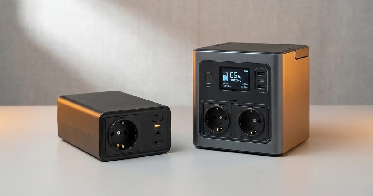 Powerbank mit Steckdose (230 V): Wann sich der AC-Ausgang lohnt