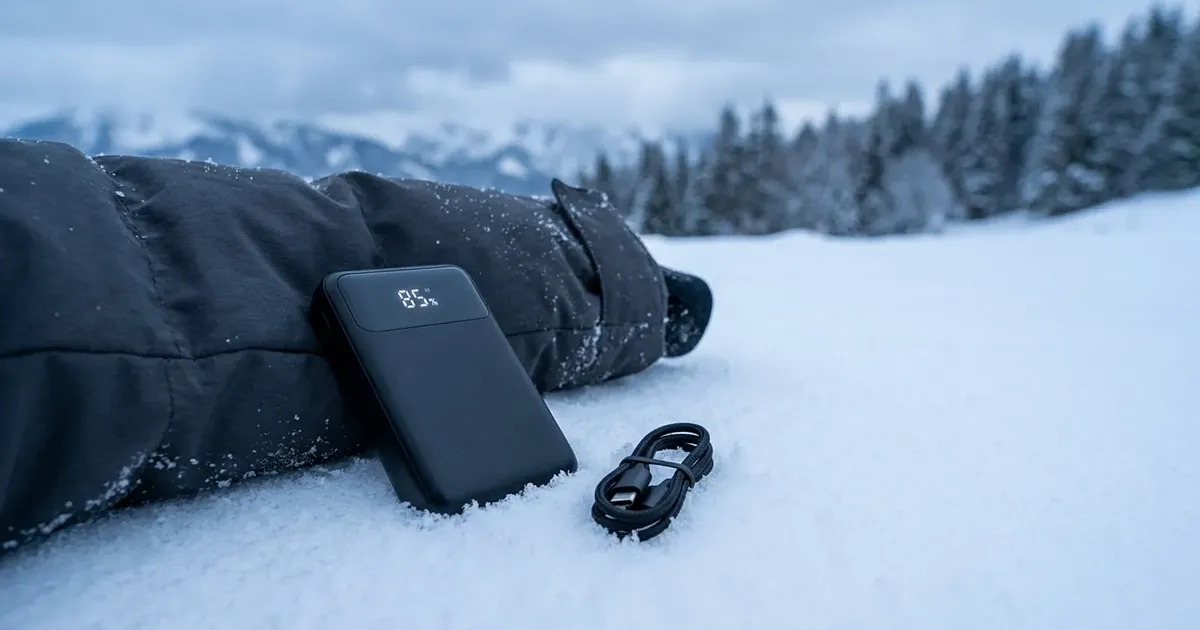 Power Banks in Winter: Why Cold Kills Your Capacity – and What Actually Helps