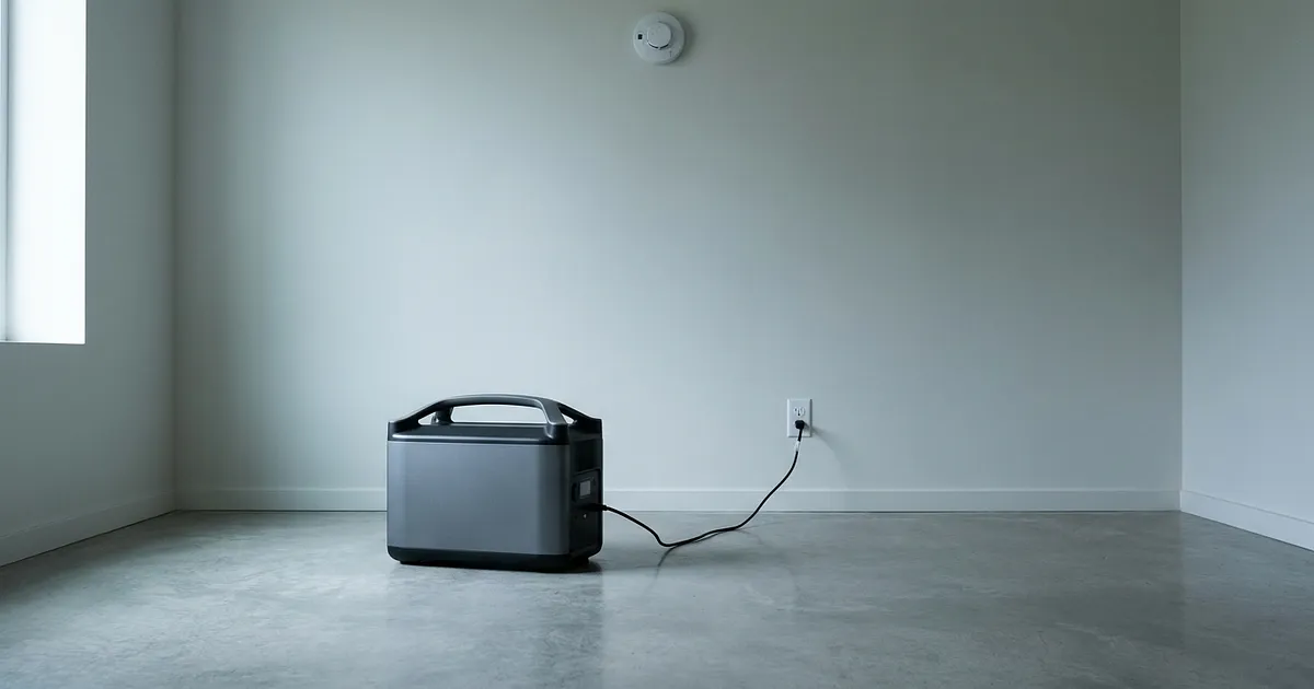 Storing and Charging a Power Station Safely: LiFePO4 Battery Fire Risk, and What German Fire Services Actually Say